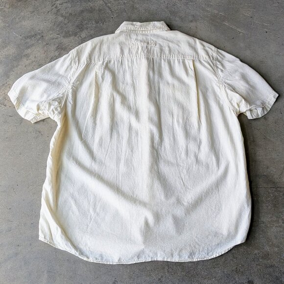 Duluth Trading Co Men's Hemp Short Sleeve Button Down Shirt size XL - Picture 7 of 7